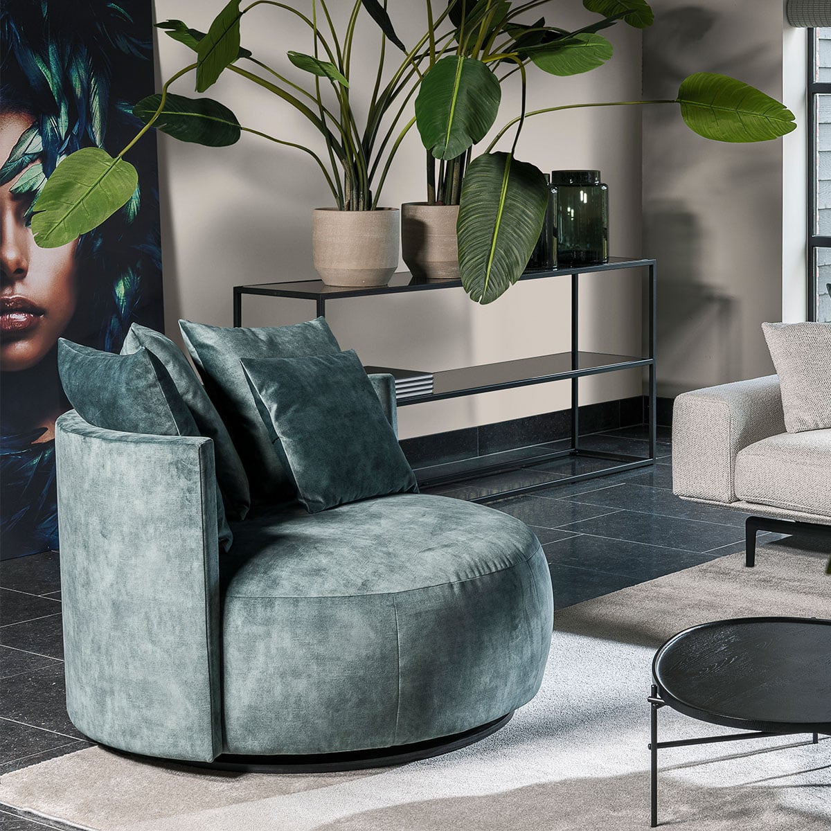 Alternative view of Fauteuil Pastille