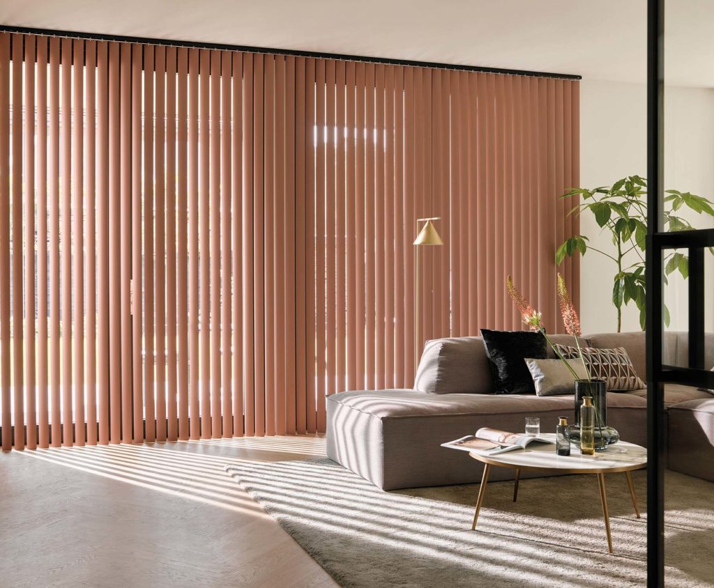 Verticale jaloezieën in kleur